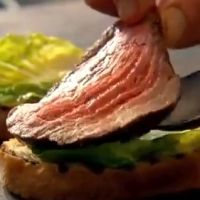 レシピ＃76 ステーキ・サンドイッチ　Steak sandwiches